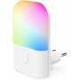 Hama LED-yövalo värillinen, pistokkeeseen, hämärätunnistin, värinvaihto, RGB