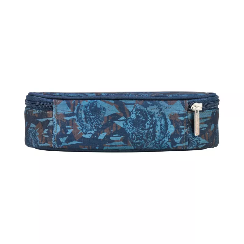 herlitz be.bag beatBox penaali Camo Tiger, polyesteri, XXL-vetoketju pääosastossa