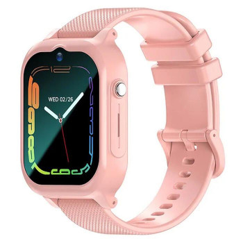 iWear Z01 Pro 4G LTE SIM / GPS LBS WiFi Track IPX7 -lasten kello ja puhelin HD-kameralla pinkki
