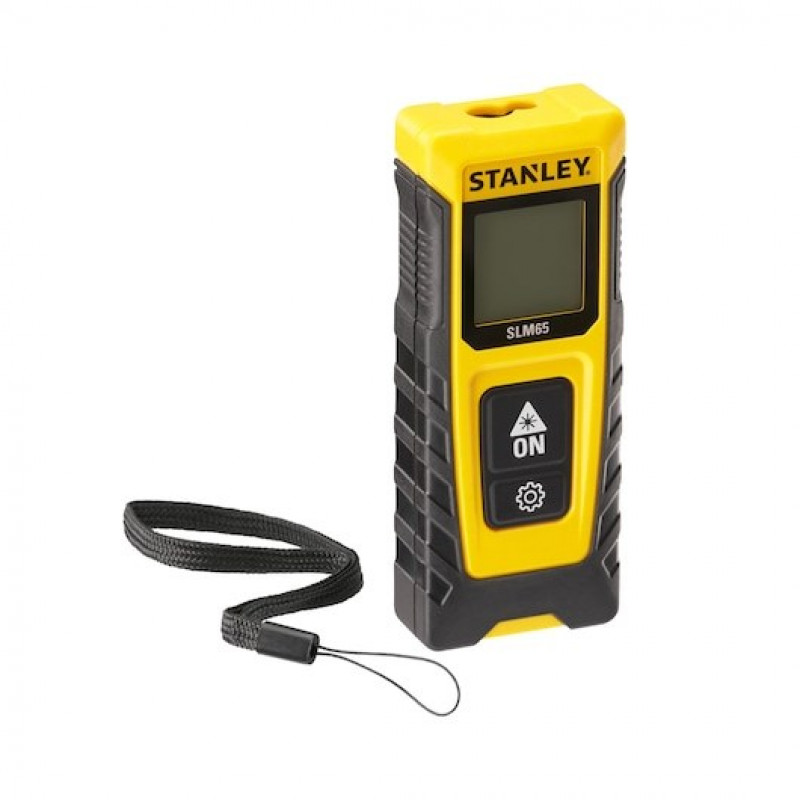 Stanley SLM65 laseretäisyysmittari musta, keltainen 20 m