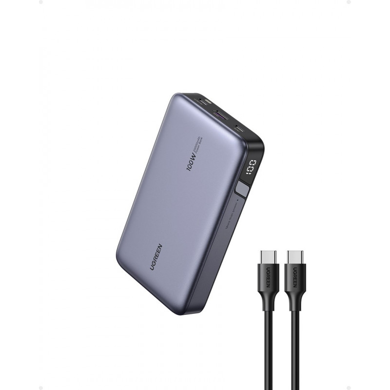 Ugreen PB720 varavirtalähde 20000 mAh, harmaa