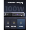 Ugreen PB720 varavirtalähde 20000 mAh, harmaa
