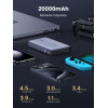 Ugreen PB720 varavirtalähde 20000 mAh, harmaa