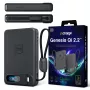 3mk incharge Genesis Qi2 25W langaton laturi + PD 45W integroidulla USB-C-kaapelilla, musta
