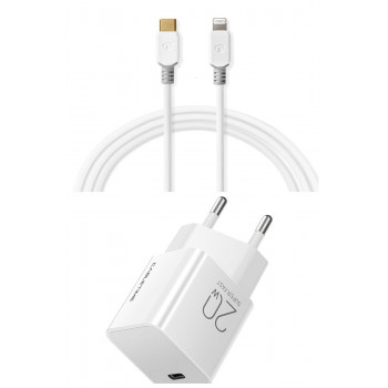 Mercodan laturisarja 20 W Lightning-liitännällä (261111063)
