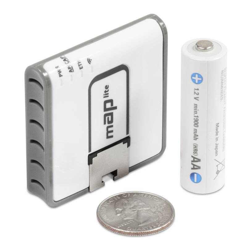 Reititin Mikrotik mAP lite valkoinen PoE-tuella