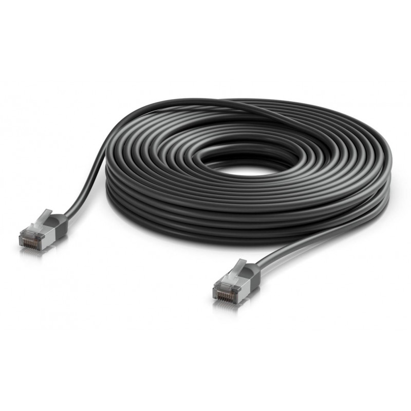 Ubiquiti Outdoor Cat6a F/UTP patchkaapeli RJ45, 15 m, musta