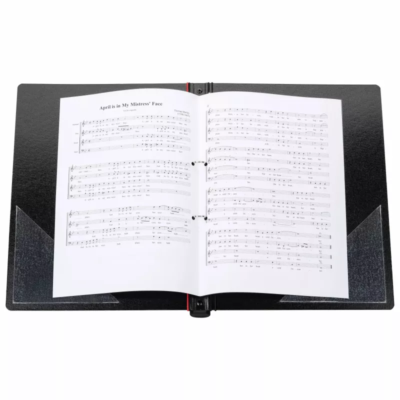 FALKEN musiikkikansio Gloria musta, 1 kpl