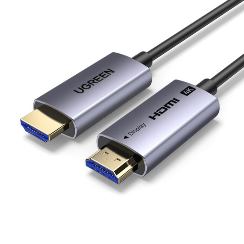 Ugreen Premium High Speed HDMI-kaapeli, 15 m, 4K, musta