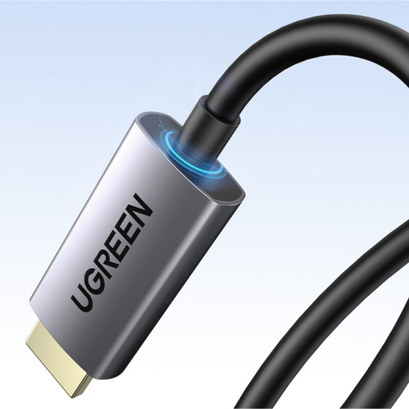 Ugreen Premium High Speed HDMI-kaapeli, 15 m, 4K, musta
