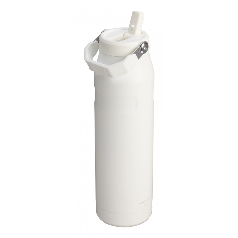 Stanley IceFlow Flip Straw 2.0 termospullo, 1,06 l, valkoinen