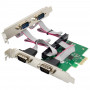 InLine® PCIe x1 liitäntäkortti, 4x RS-232, Low Profile