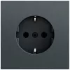 GIRA 418873 SCHUKO-pistorasia System 70, antrasiitti