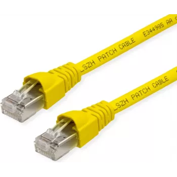 Telegärtner Cat6a S/FTP patchkaapeli, 3,5 m, keltainen