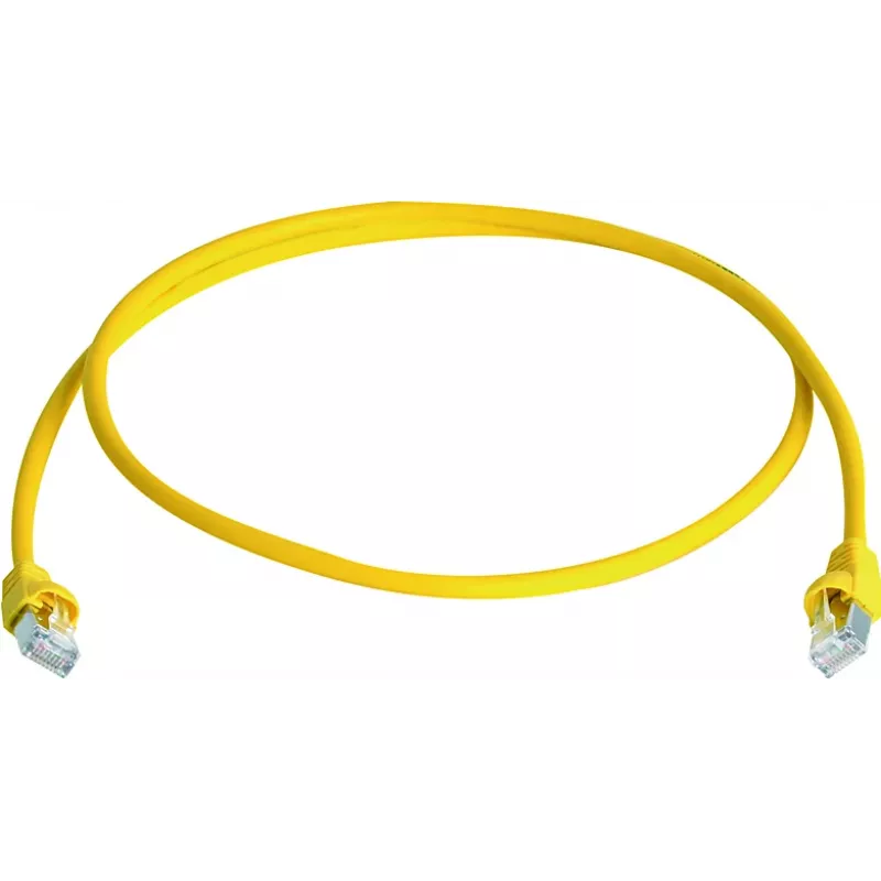 Telegärtner Cat6a S/FTP patchkaapeli, 3,5 m, keltainen