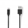 Nedis USB-A-kaapeli, 2 m