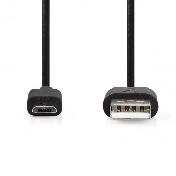 Nedis USB-A-kaapeli, 2 m