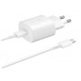Samsung matkasovitin TA800 USB-C - USB-C -kaapelilla, valkoinen