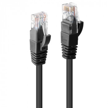Lindy Cat6 U/UTP -verkkokaapeli RJ45, 7,5 m, musta