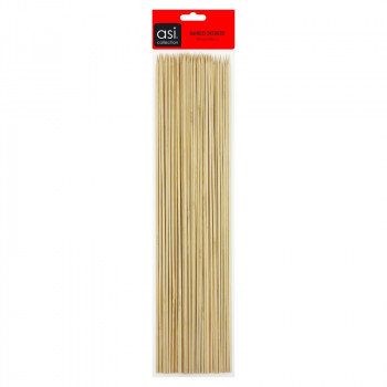 Asi Collection bambu-grillitikut 50 kpl, 50 cm, Ø4 cm