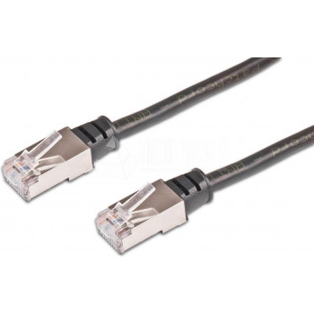 Wirewin Cat5e U/FTP patch-kaapeli, 2 m, musta