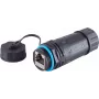 S/CONN RJ45-verkkokaapeliliitin, Cat6, IP68, lyhyt malli, ulkokäyttöön (08-01048)