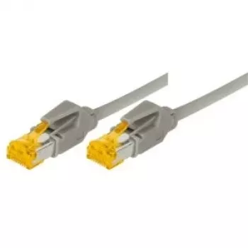 Tecline Cat6a S/FTP patch-kaapeli RJ45, 2 m, harmaa, LSZH