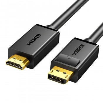 Ugreen DisplayPort–HDMI-kaapeli, 3 m, 4K, musta