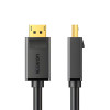 Ugreen DisplayPort–HDMI-kaapeli, 3 m, 4K, musta