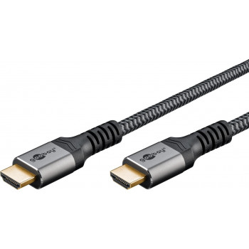 Goobay Soft High Speed HDMI -kaapeli Ethernetillä, 0,5 m (80720)