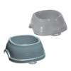 Stefanplast Break 2 ruokinta-astia lemmikeille 0,6 l, 19x19x7 cm, lajiteltu harmaa/sininen