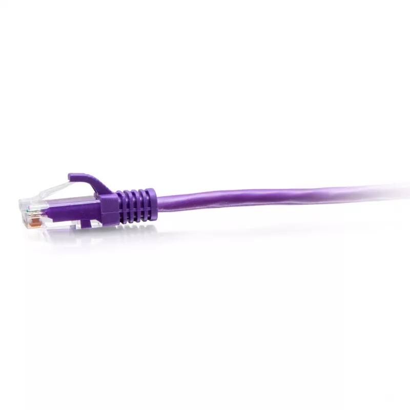 C2G Cat6a ohut verkkokaapeli 28AWG, 1,5 m (5 ft), violetti (30190)