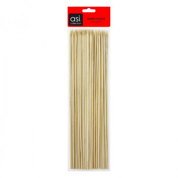 Asi Collection bambu-grillivartaat 40 cm, 50 kpl
