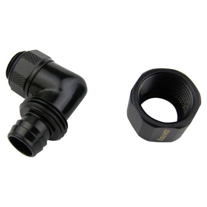 Koolance puristusliitin 10 mm x 13 mm – musta