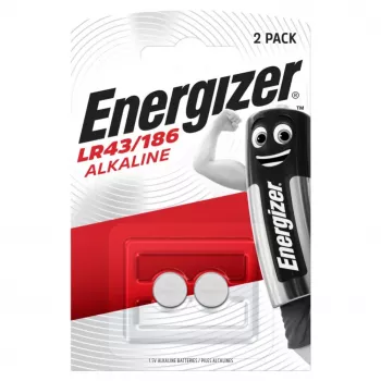 Energizer LR43 alkalinen nappiparisto, 2 kpl
