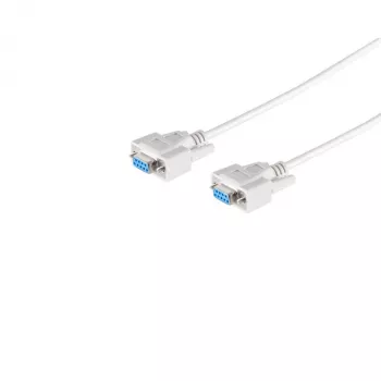 S-Conn AK 2183 D-Sub -kaapeli 1:1, 9-pin, naaras/naaras, 3 m (78042-3)