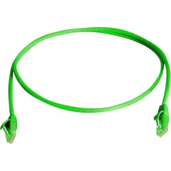 Telegärtner Cat6 U/UTP -verkkokaapeli, 0,5 m, vihreä