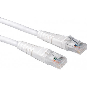 Secomp Cat6 U/UTP -verkkokaapeli RJ45, 10 m, valkoinen