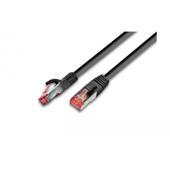 Wirewin Cat6 S/FTP -verkkokaapeli, 0,25 m, musta