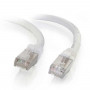 Mercodan Cat6a S/FTP -verkkokaapeli RJ45, 7,5 m, valkoinen