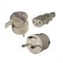 Mercodan SmarTplug DK -virtajohto harmaa (921544)