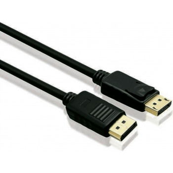 Secomp DisplayPort-kaapeli, 2 m, musta (11.55.3686)