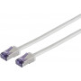 Shiverpeaks Cat6a S/FTP -verkkokaapeli RJ45, 0,15 m, harmaa