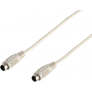 ShiverPeaks S/CONN maximum connectivity PS/2-kaapeli, 2x 6-nap. Mini-DIN-pistoke, 1,8 m (78107-2)