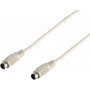 ShiverPeaks S/CONN maximum connectivity PS/2-kaapeli, 2x 6-nap. Mini-DIN-pistoke, 1,8 m (78107-2)