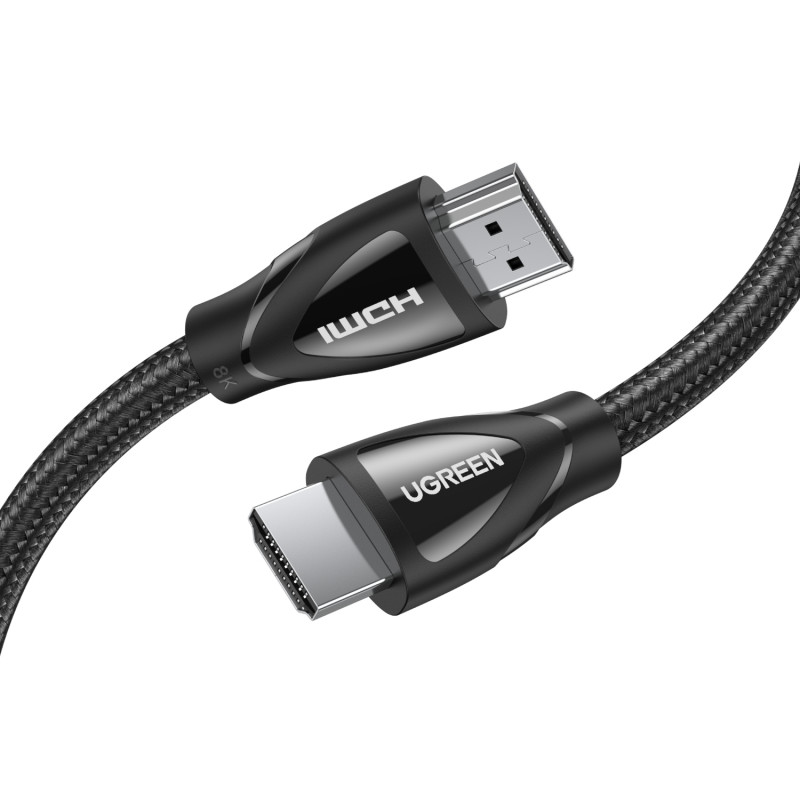 Ugreen HD140 Ultra High Speed HDMI 2.1 -kaapeli, 3 m, 8K, musta
