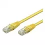 Goobay Cat5e U/UTP patchkaapeli RJ45, CCA, 5 m, keltainen (68376)