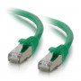 Mercodan Cat6a S/FTP -kaapeli, 5 m, vihreä (371916050)