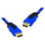 LTC High-Speed-HDMI-kaapeli, 5 m, 4K, sininen