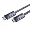 TB punottu USB 3.2 Gen 1 -kaapeli USB-C–USB-C, 1 m, 100 W, musta